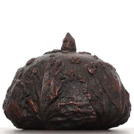 Чайница "Кочан капусты", цзяньшуйская керамика, Фэнъяо Чэнь (87324)-