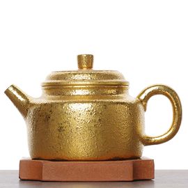 Чайник 210мл "Колокол добродетели", техника обертывания золотом (79439)-