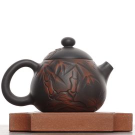 Чайник 85мл "Бамбук", цзяньшуйская керамика (791028)-