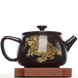 Чайник 260мл "Жаба", цзяньшуйская керамика (791037)-