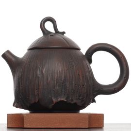 Чайник 230мл "Гунчунь - лист лотоса", цзяньшуйская керамика (791056)-