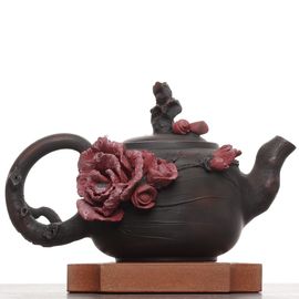 Чайник 225мл "Гунчунь - магнолия", цзяньшуйская керамика (791049)-