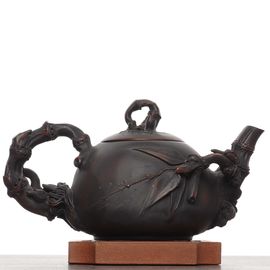 Чайник 330мл "Гунчунь - бамбук", цзяньшуйская керамика (791041)-