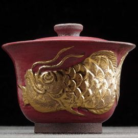 Гайвань 190мл "Рыба", мастер Чэнь Жэньхуэй (500463)-