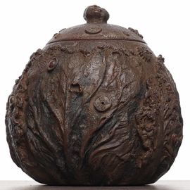 Чайница "Кочан капусты", цзяньшуйская керамика, Фэнъяо Чэнь (87325)-