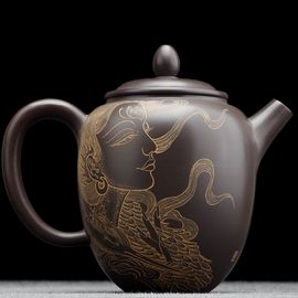 Чайник 220мл "Красавица Ян-гуйфэй", Тан Тянъюань, Нисинтао (78824)-