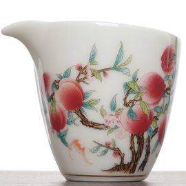 Чахай 190мл "Персики", фарфор байцы, шелкография (55371)-