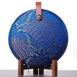 Чехол для блина "Волны, разбивающиеся о скалу" (87282)-