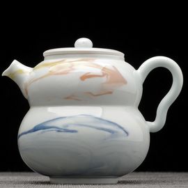 Чайник 160мл, цзиндэчжэньский фарфор (403208)