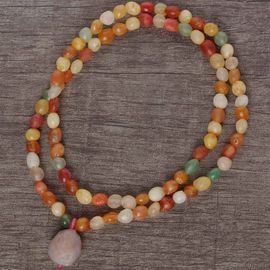 Четки, 7мм, самородки агата (99259)