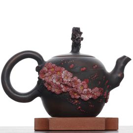 Чайник 270мл "Гунчунь - цветущая слива", цзяньшуйская керамика (790804)-