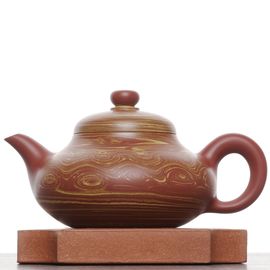 Чайник 120мл, чаочжоуская керамика, мастер Чжан Шаочунь (75054)-