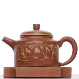 Чайник 110мл "Колокол добродетели", чаочжоуская керамика, мастер Чжан Шаочунь (75056)-