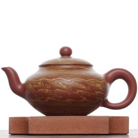 Чайник 100мл Бянь Дэн, чаочжоуская керамика, мастер Чжан Шаочунь (75058)-