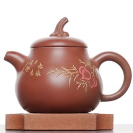 Чайник 215мл "Персики", Пэн Минхуэй, нисинтао (781030)-