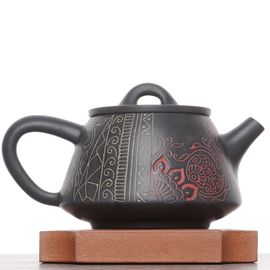 Чайник 195мл, дровяной обжиг, цзяньшуйская керамика (791216)