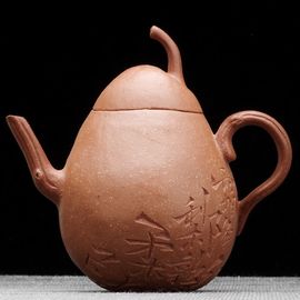 Чайник 105мл "Северная груша", исинская глина (79993)-