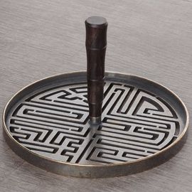 Штамп для укладки благовоний "Счастье и долголетие до самых бровей", 12см, медь (111109)-