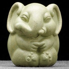 Фигурка "Слоник", мастер Гао Шуйбо, исинская глина (61533)-