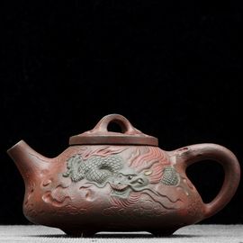Чайник 145мл "Дракон", мастер Гао Шуйбо, исинская глина (79997)-