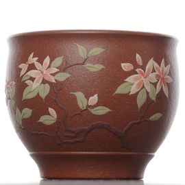 Пиала 190мл "Цветы", исинская глина (54497)