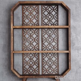 Трехярусная настольная полочка под посуду, 35x46,5см (80598)-