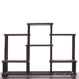 Двухъярусная полка-ступенька, венге (80601)-