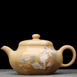 Чайник 165мл "Шестигранный барабан", мастер Хуан Чжанвэй (7900105)-