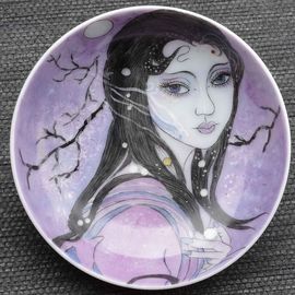 Пиала 110мл "Хуадань", фарфор из Цзиндечжень (404427)-