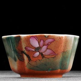 Пиала 120мл "Лотос", фарфор из Цзиндечжень (404448)-