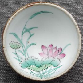 Пиала 120мл "Лотос", керамика из Цзиндечжень (404451)-