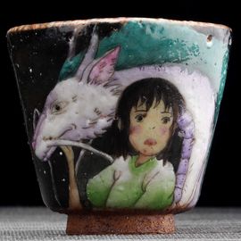 Пиала 120мл "Унесённые призраками", керамика из Цзиндечжень (404470)-