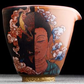 Чахай 225мл "В промежутке одной мысли", керамика из Цзиндечжень (404503)-