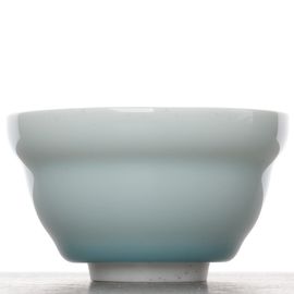 Пиала 75мл, фарфор, голубой селадон (54669)-