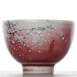 Пиала 75мл "Зима", Лан Яо Хун, фарфор (54679)-