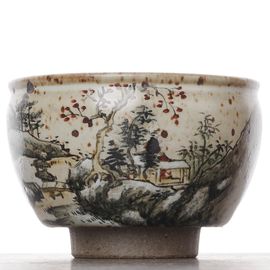 Пиала 145мл "Беседка", керамика, роспись (54687)-