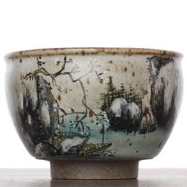 Пиала 145мл "Джонка", керамика, роспись (54684)-