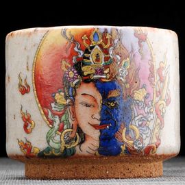 Пиала 220мл "Между одной мыслью", керамика из Цзиндечжень (404532)-