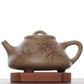 Чайник 275мл "Бамбук", исинская глина, Чжу Хун (7900120)-