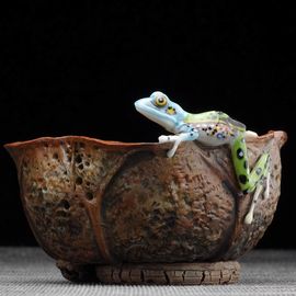 Пиала 105мл "Лягушка", мастер Цзэн Пэнчэн (54652)-