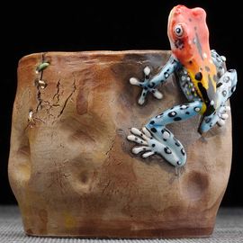 Пиала 130мл "Лягушка", мастер Цзэн Пэнчэн (54654)-