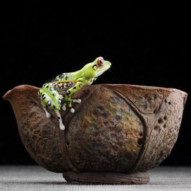 Пиала 105мл "Лягушка", мастер Цзэн Пэнчэн (54655)-