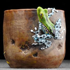 Пиала 160мл "Лягушка", мастер Цзэн Пэнчэн (54659)-