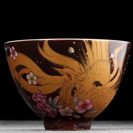 Пиала 130мл "Феникс", керамика из Цзиндечжень (404560)-