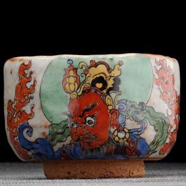 Пиала 95мл "Небесный Царь Вирупакша", керамика из Цзиндечжень (404596)-