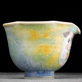 Чахай 195мл "Хомяк", фарфор из Цзиндечжень (404597)-