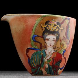 Чахай 230мл "Апсарас", керамика из Цзиндечжень (404599)-