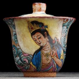 Гайвань 185мл "Гуаньинь", керамика из Цзиндэчжэнь (404610)-