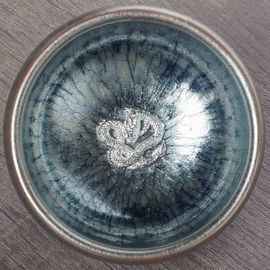 Пиала 125мл "Дракон", Цзяньчжань, серебро (54312)-