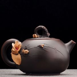 Чайник 180мл "Гунчунь - магнолия", цзяньшуйская керамика (791309)